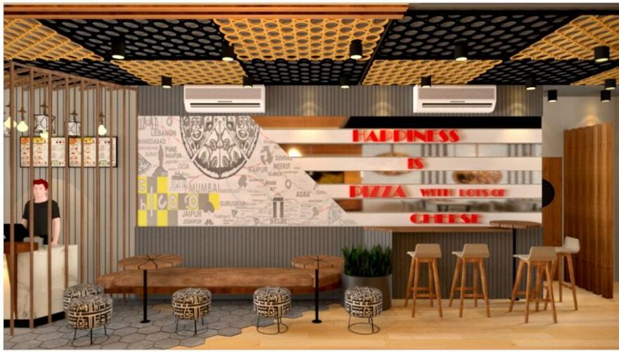 pizza store design