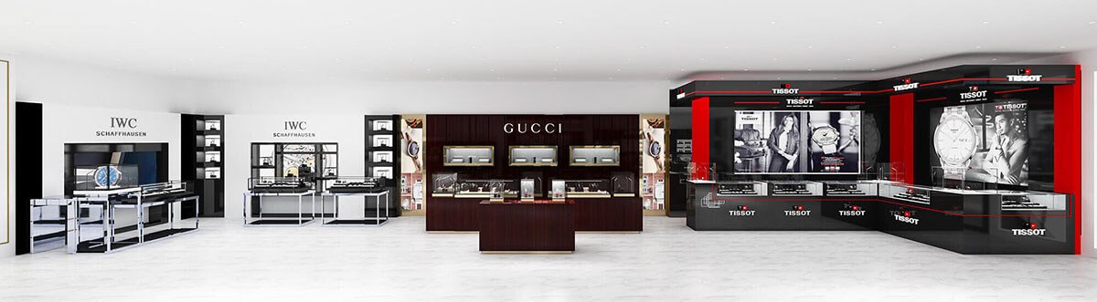 Gucci wath shop design