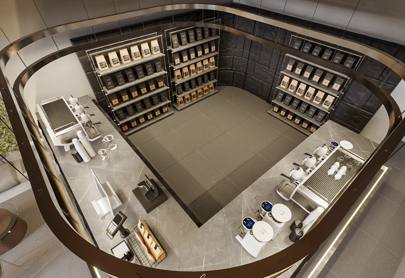 cafe store design 