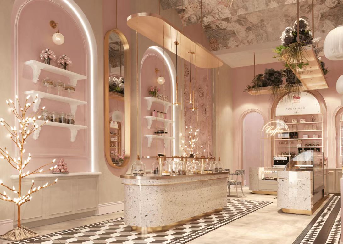 professional dessert shop design