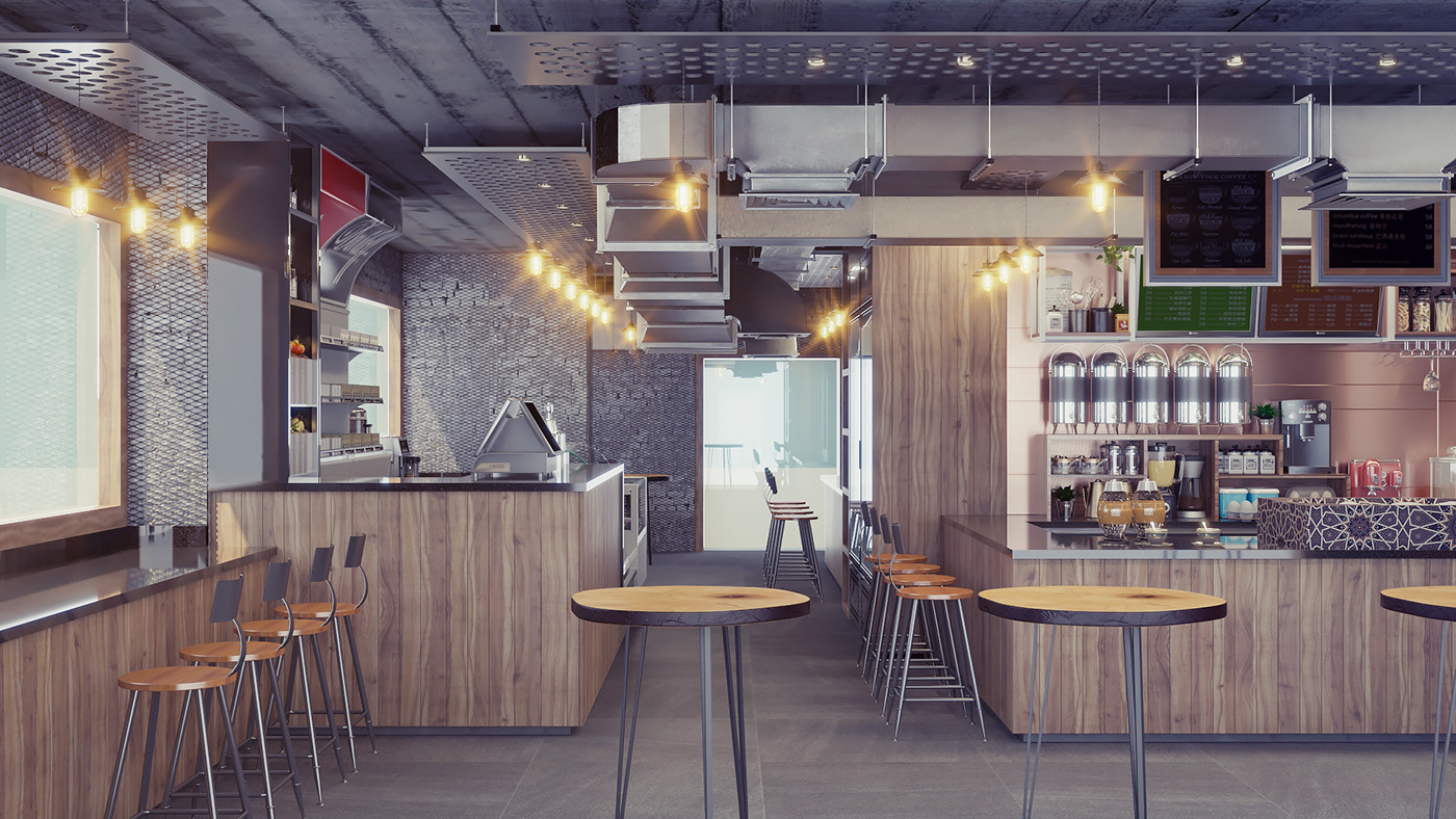 cafe store design