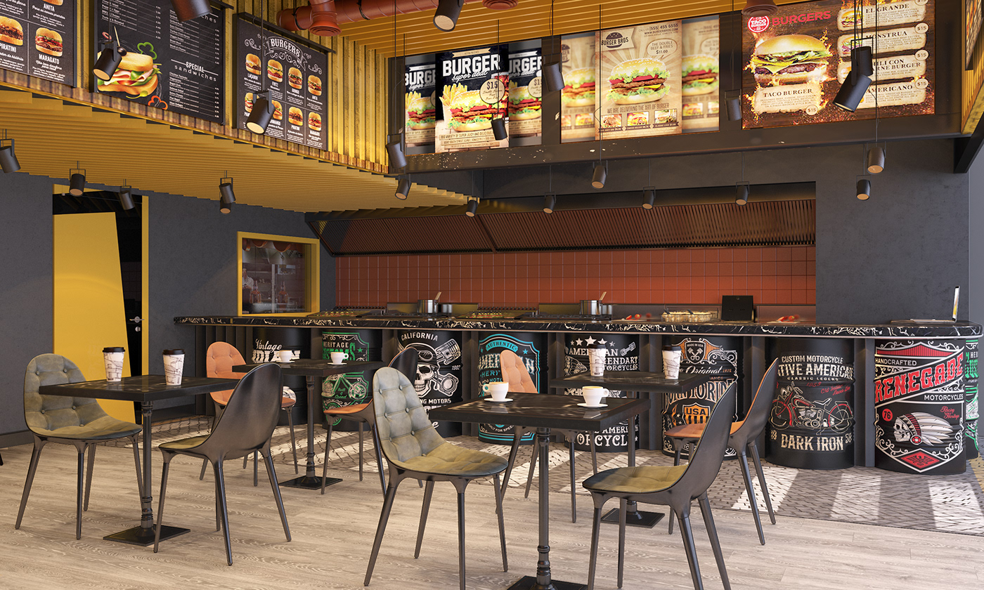 fast food shop