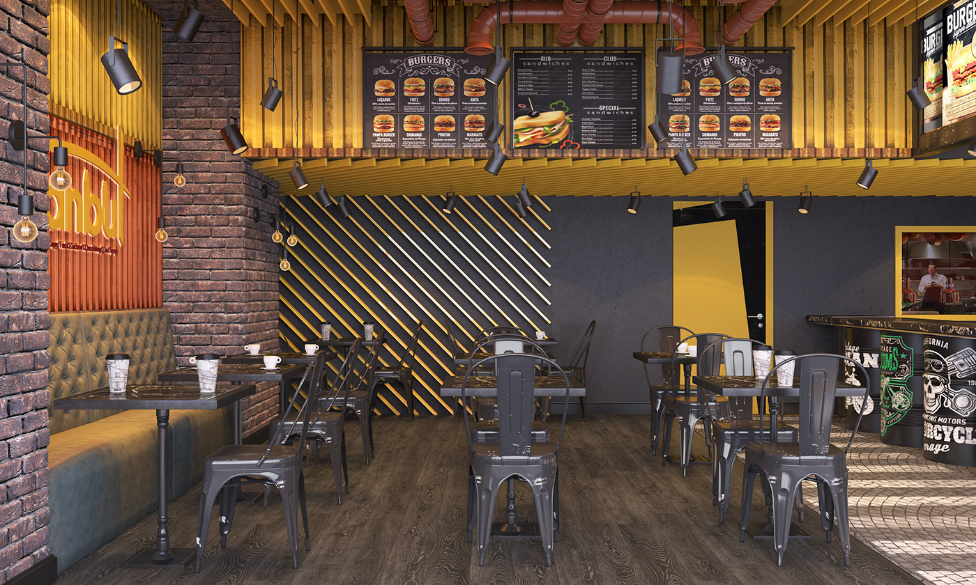 fast food shop