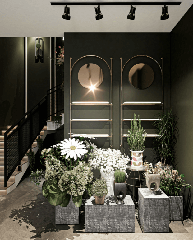 modern flower shop