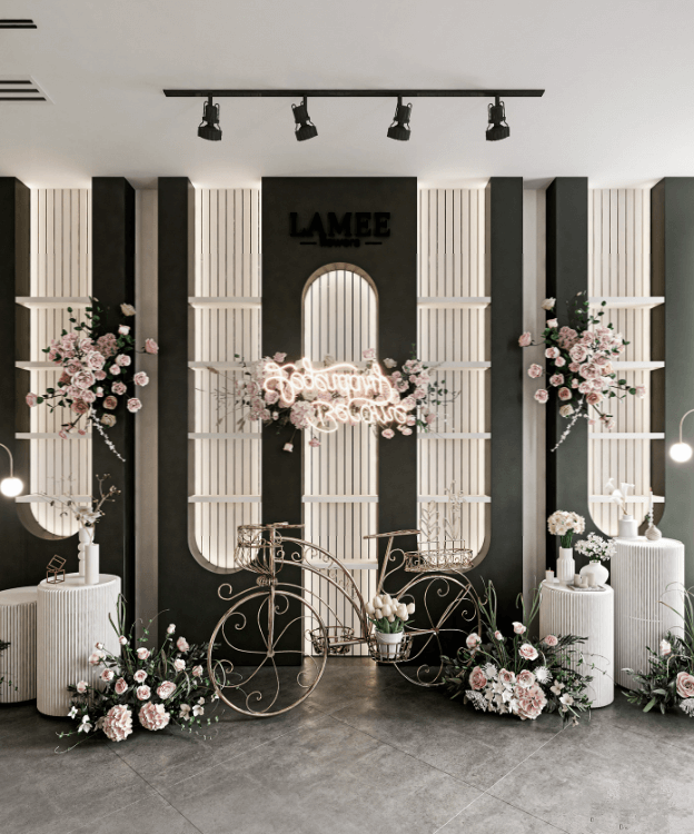 flower shop inside decoration