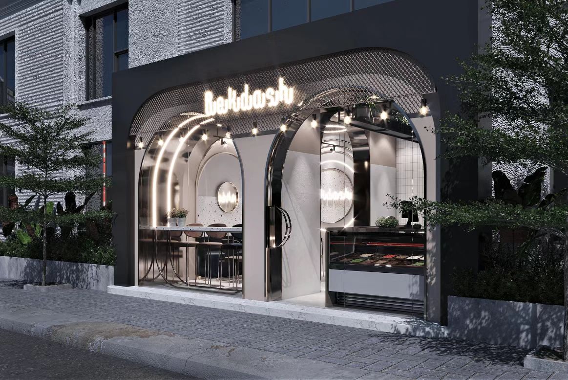 ice cream shop design