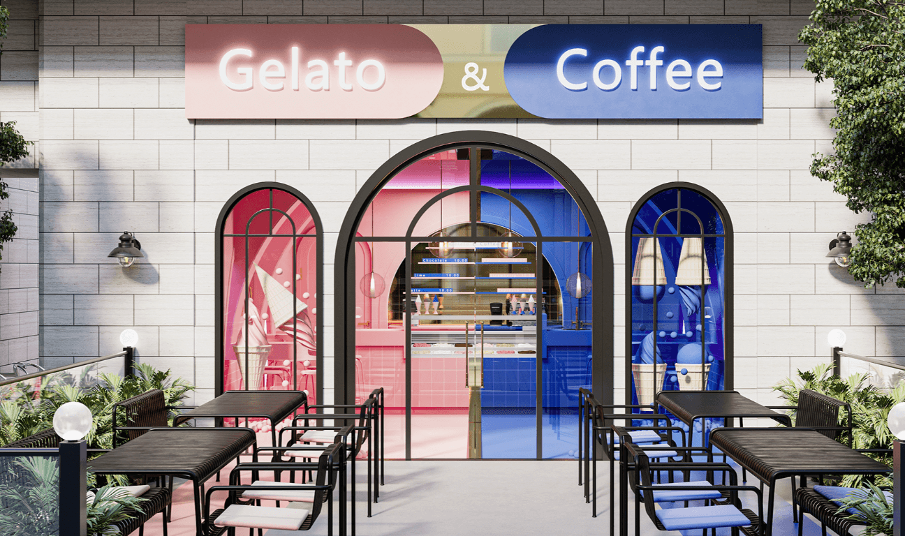 ice cream shop