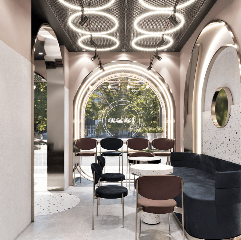 ice cream store design