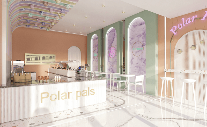 ice cream shop