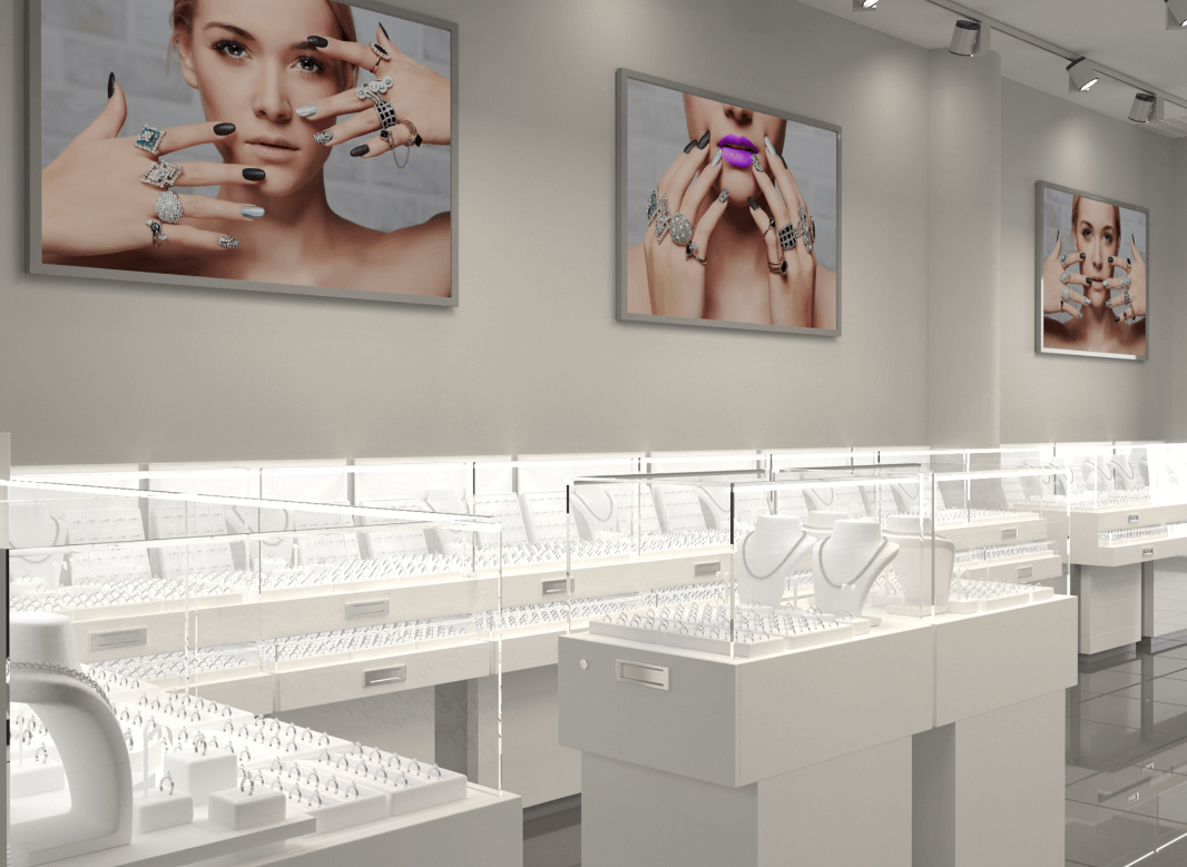 jewelry showcase