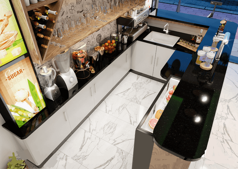 bar counter