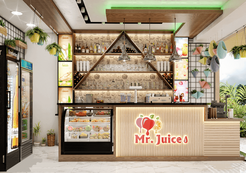 juice kiosk