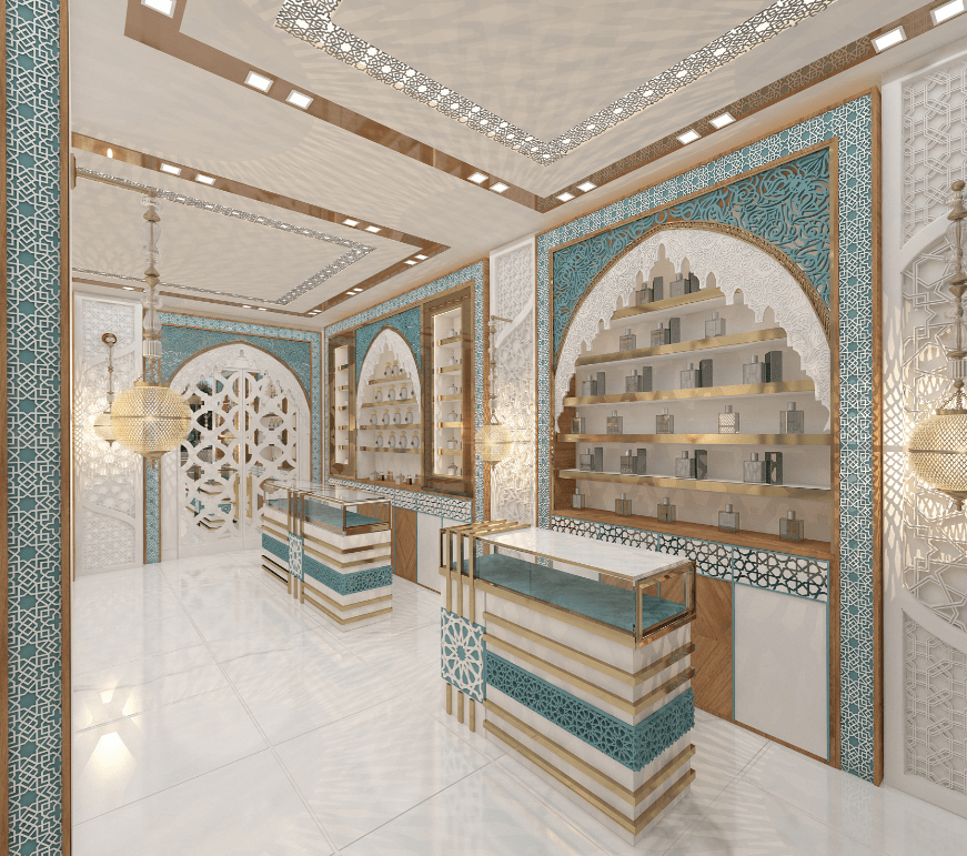 middle eastern style perfume shop