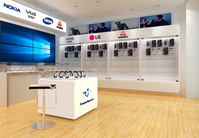 phone shop design