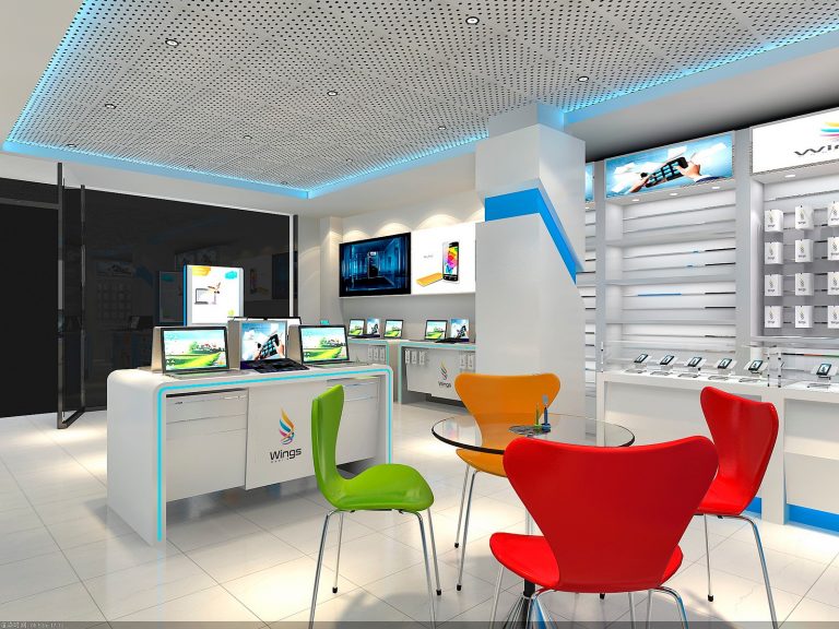 phone store design