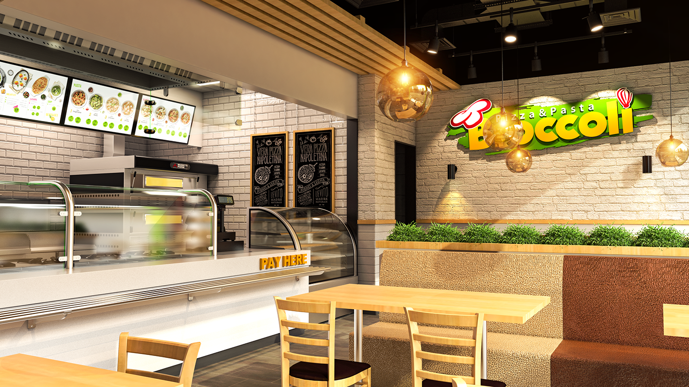 juice store design