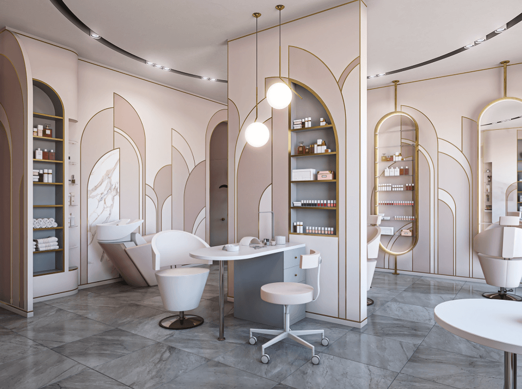 custom salon store
