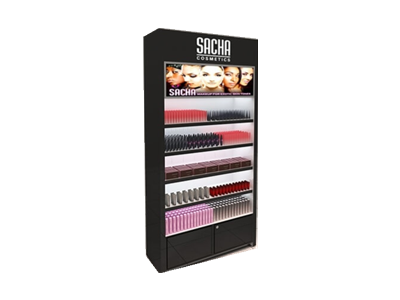 makeup display cabinet