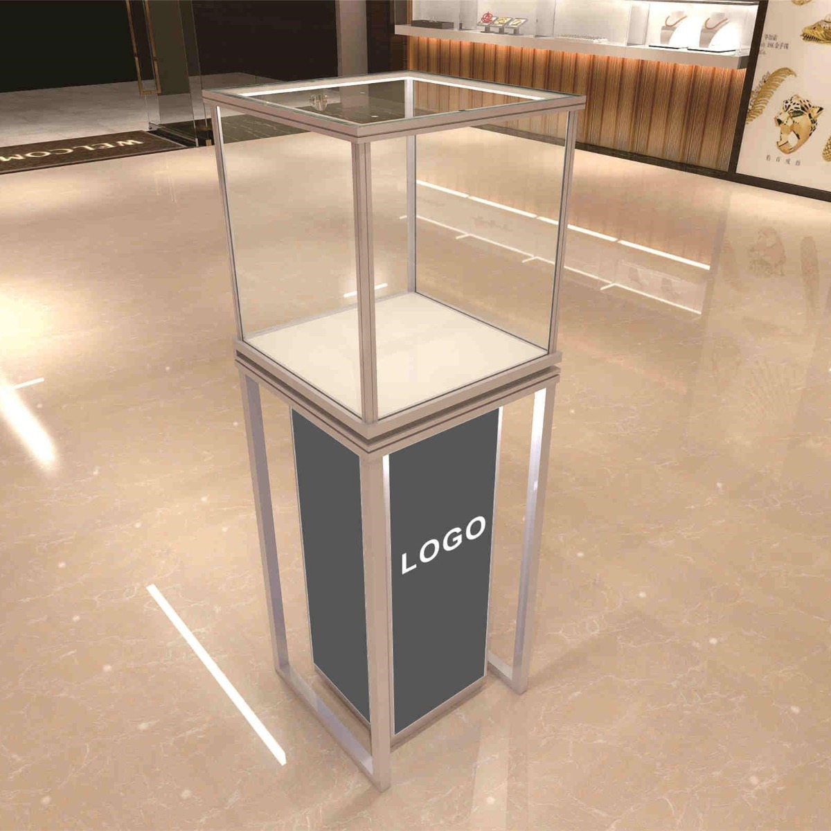 tower display case