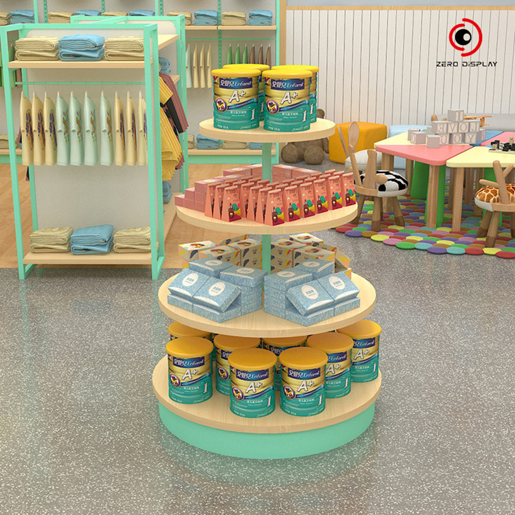  Mother infant dispaly rack