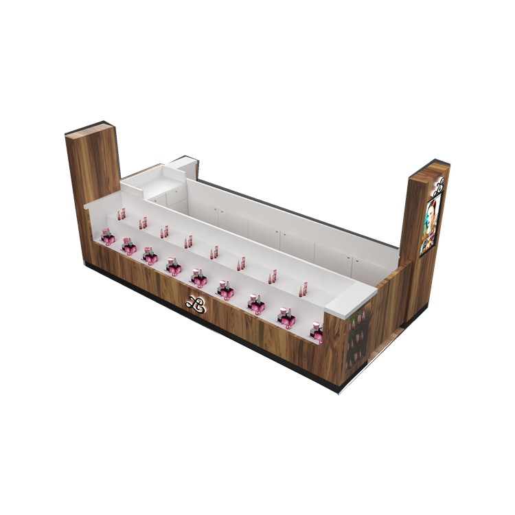 cosmetic display counter