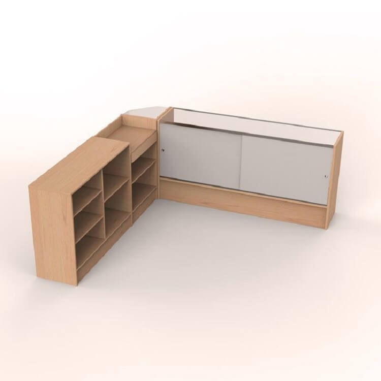 pharmacy reception desk design