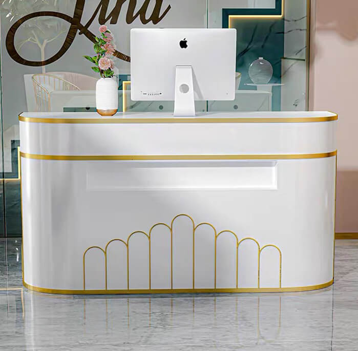 Corian reception desk