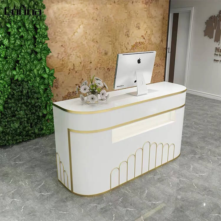 salon reception desk