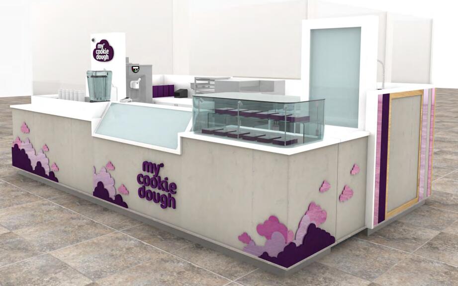 bakery display counter design 