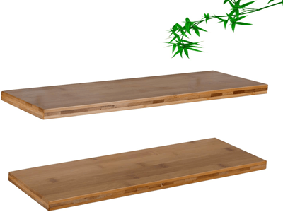wooden display shelf
