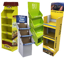 cardboard display fixtures