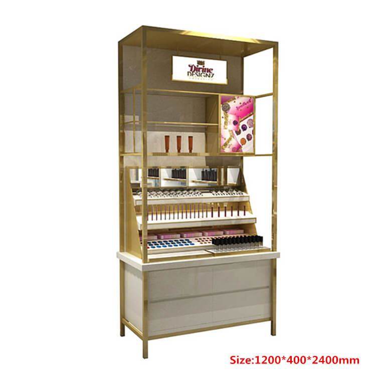 cosmetic display rack