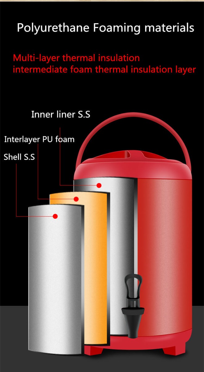 tea heat preservation barrel