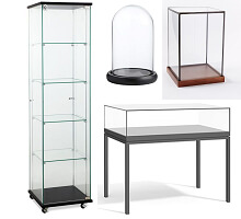 glass display fixtures