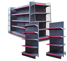 gondola shelving & racks