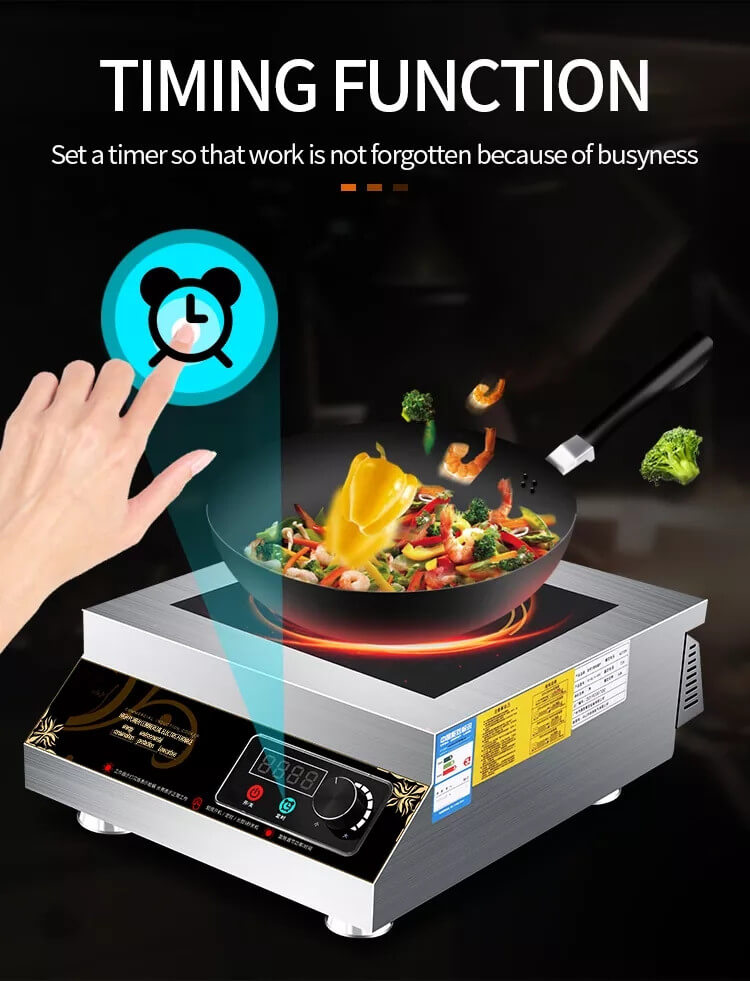 Electronic induction cooker