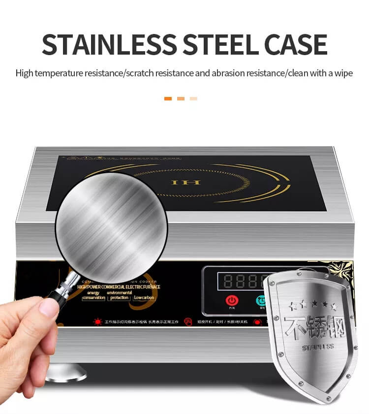Electronic induction cooker