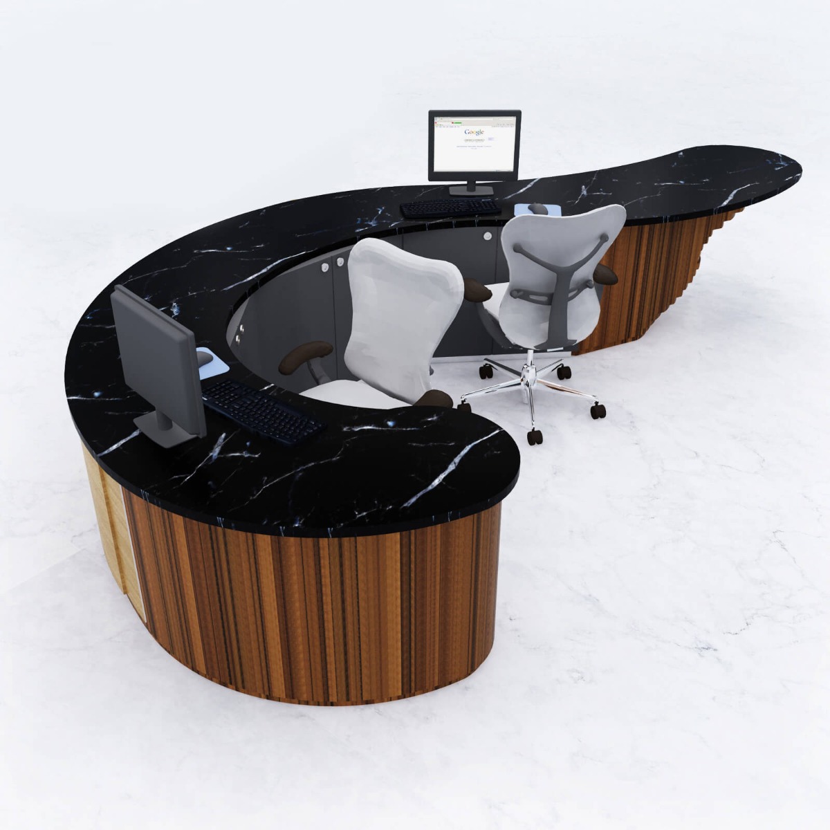 reception counter
