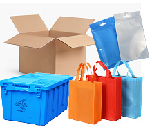 packing bags box