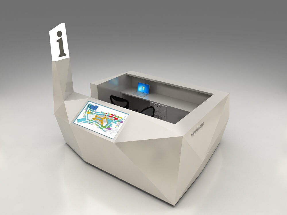 service counter
