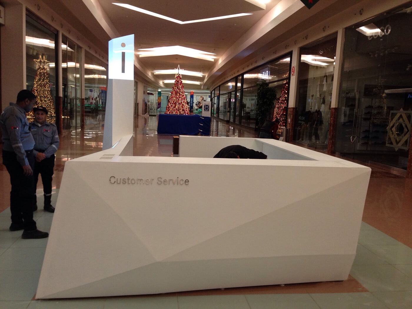receeption counter