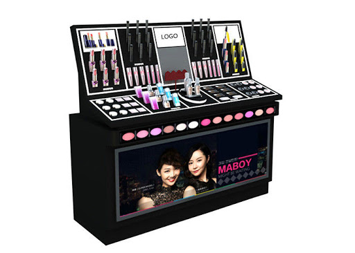 makeup display stand