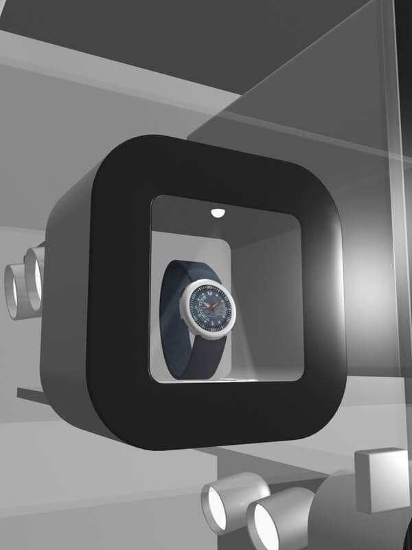 watch display cabinet