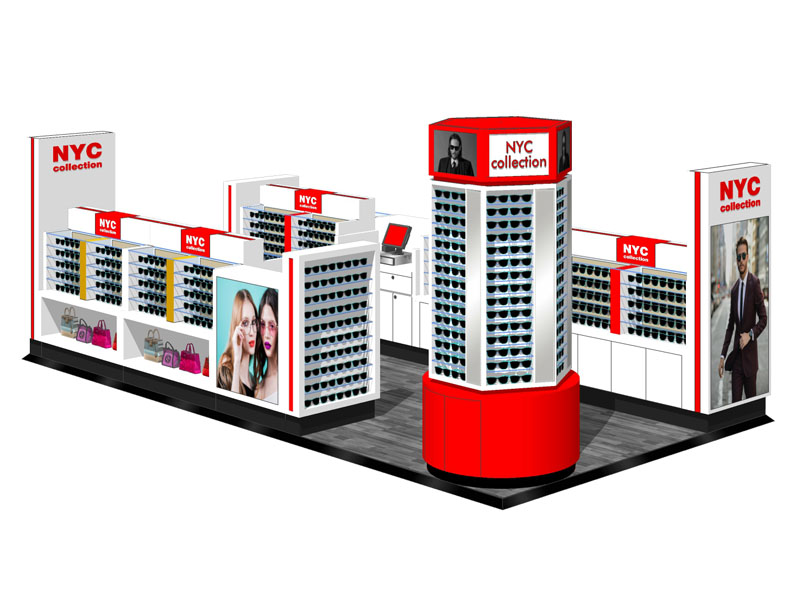 Sunglasses kiosk