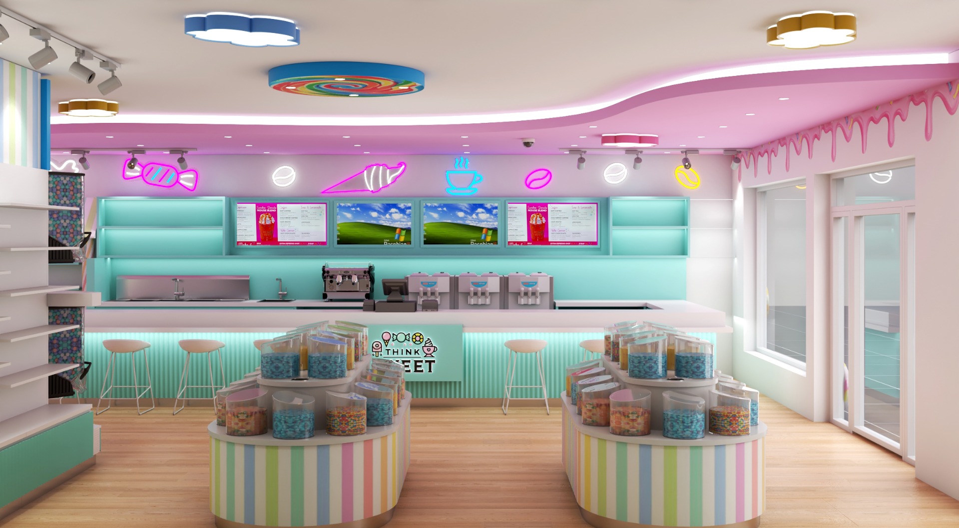 ice cream bar