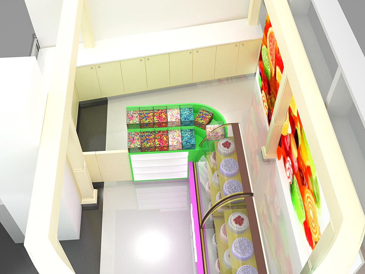 retail candy shop design