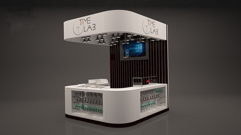 watch display booth