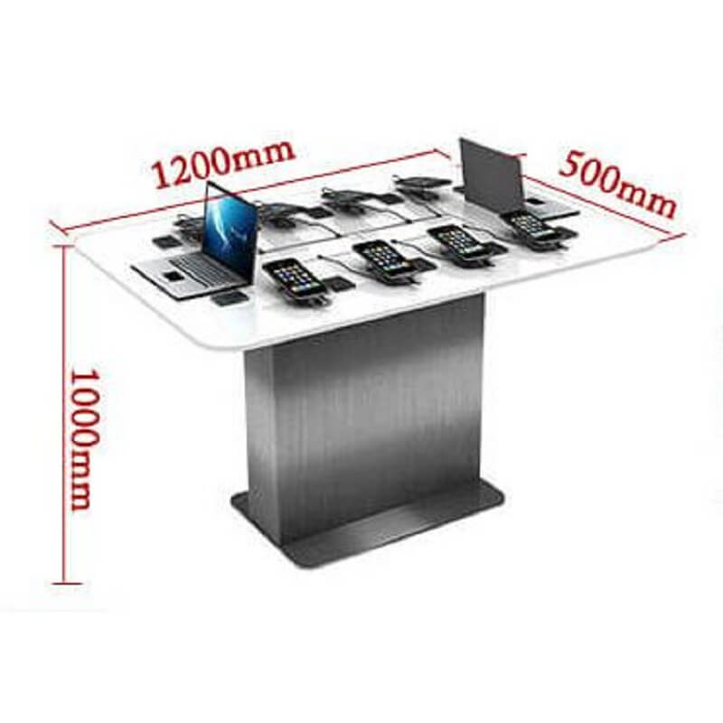 Mobile phone display table