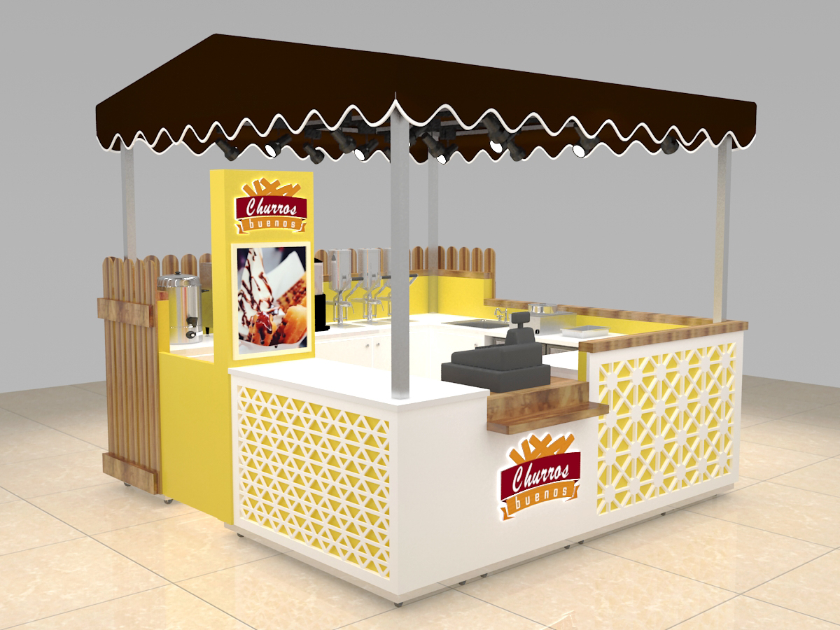 Ant snack food booth