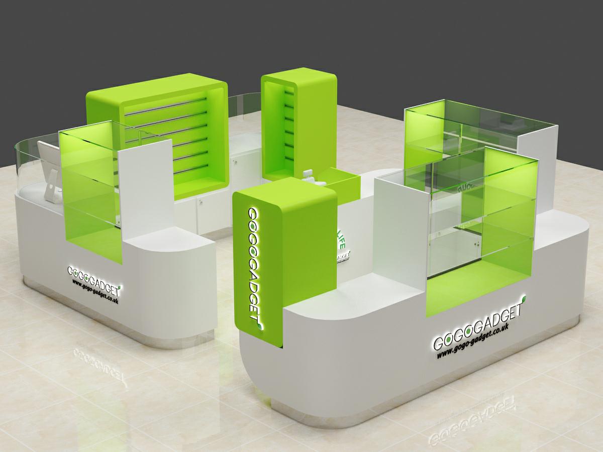 gadget display kiosk